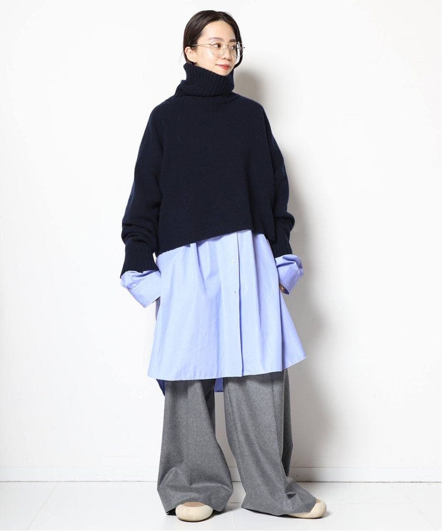 Maison Margiela/オーバーシャツワンピース/ホワイト/XXSサイズの通販