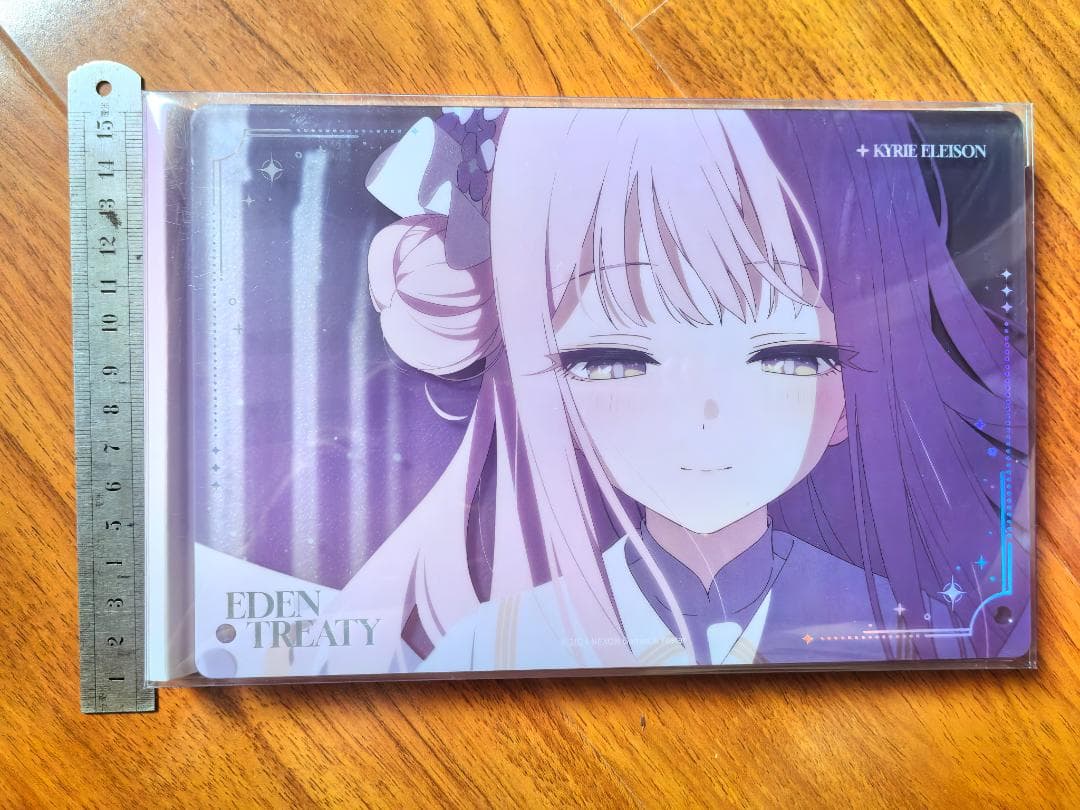 ブルーアーカイブ 中国限定 アクリルボード+特典はがき 聖園 ミカ