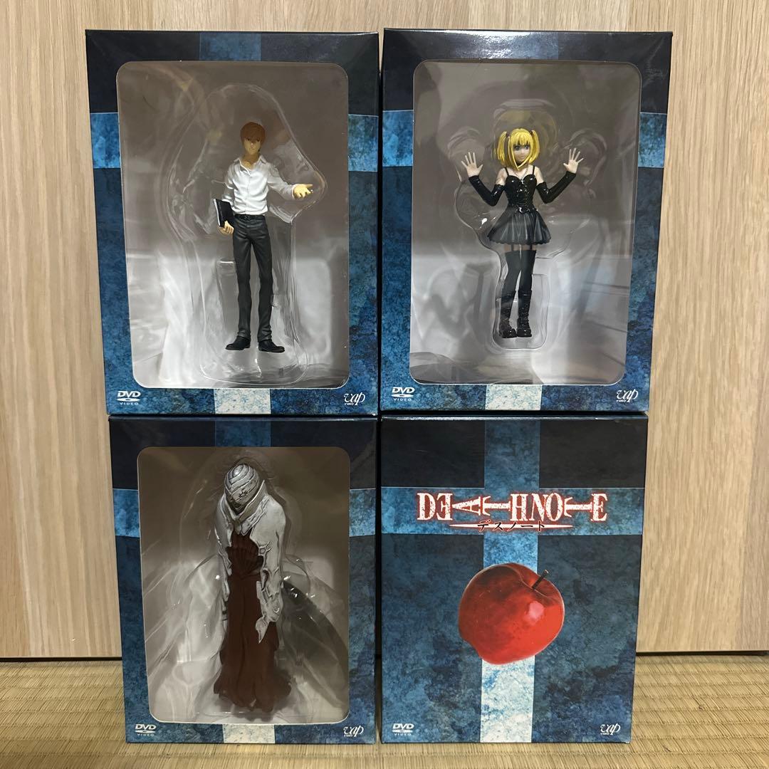 デスノート DVD 初回限定版 フィギュア 4種セット - メルカリ