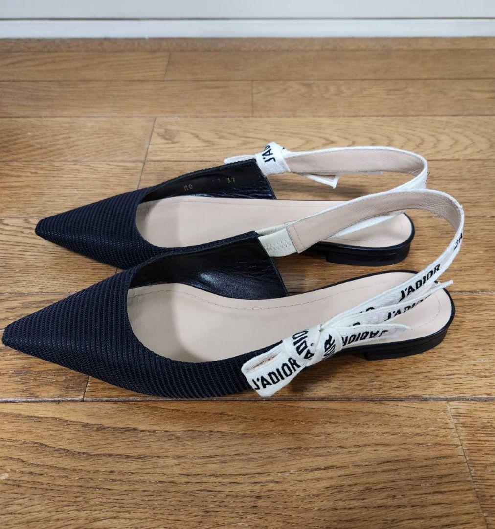 最終値下げ】ディオール J'Adior フラットシューズ 37 - メルカリ