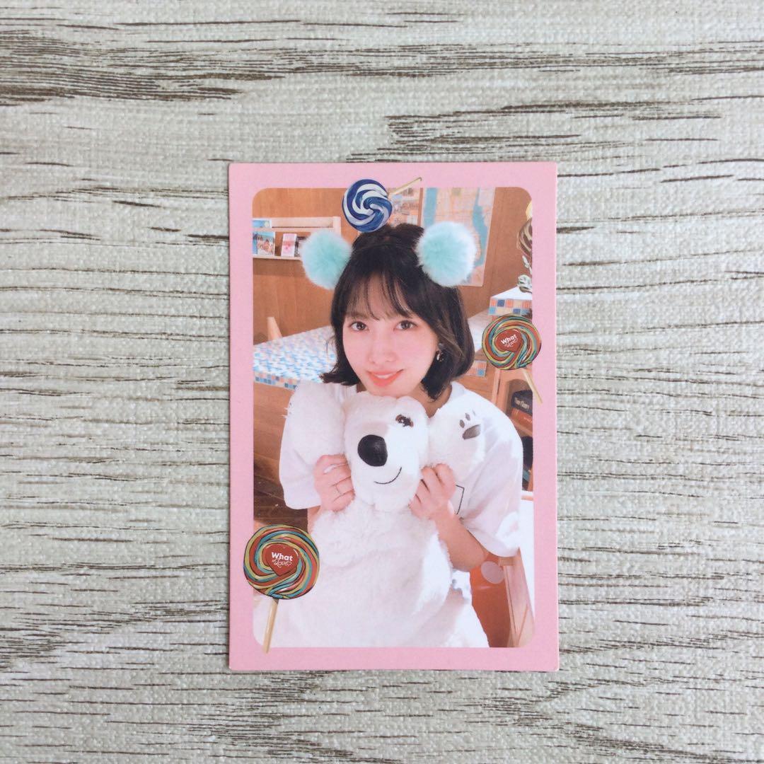 twice モモ what is love? イズラブ 特典 トレカ momo - メルカリ