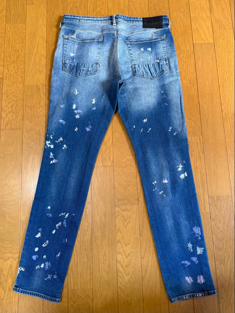 PRPS ダメージ加工ブルーデニム 36 - メルカリ