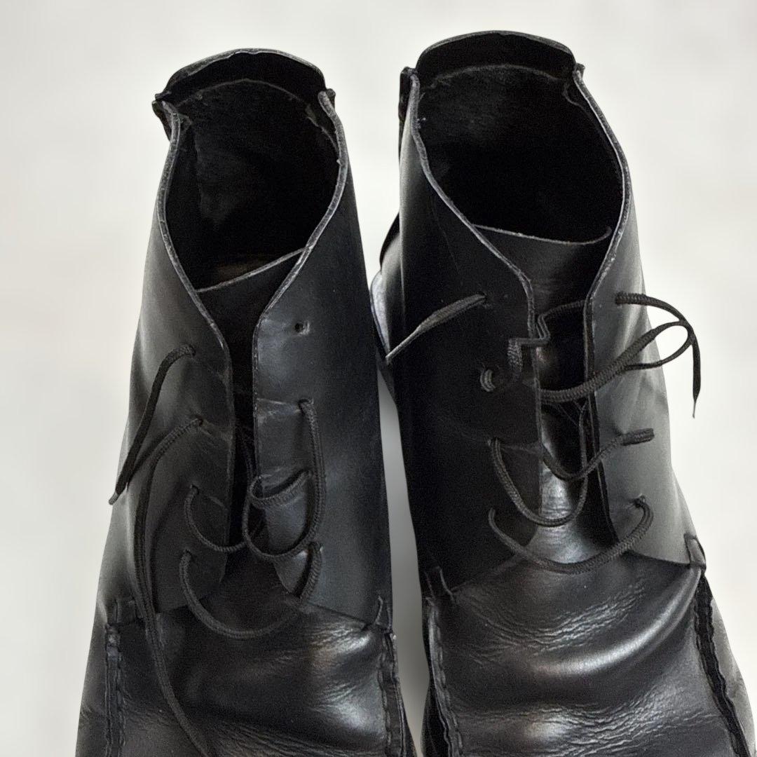 グッチGUCCI レザーブーツ ブラック イタリア製 サイズ44 - メルカリ
