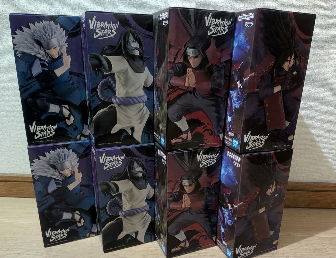 NARUTO ナルト Vibration Stars フィギュア 8点セット - メルカリ
