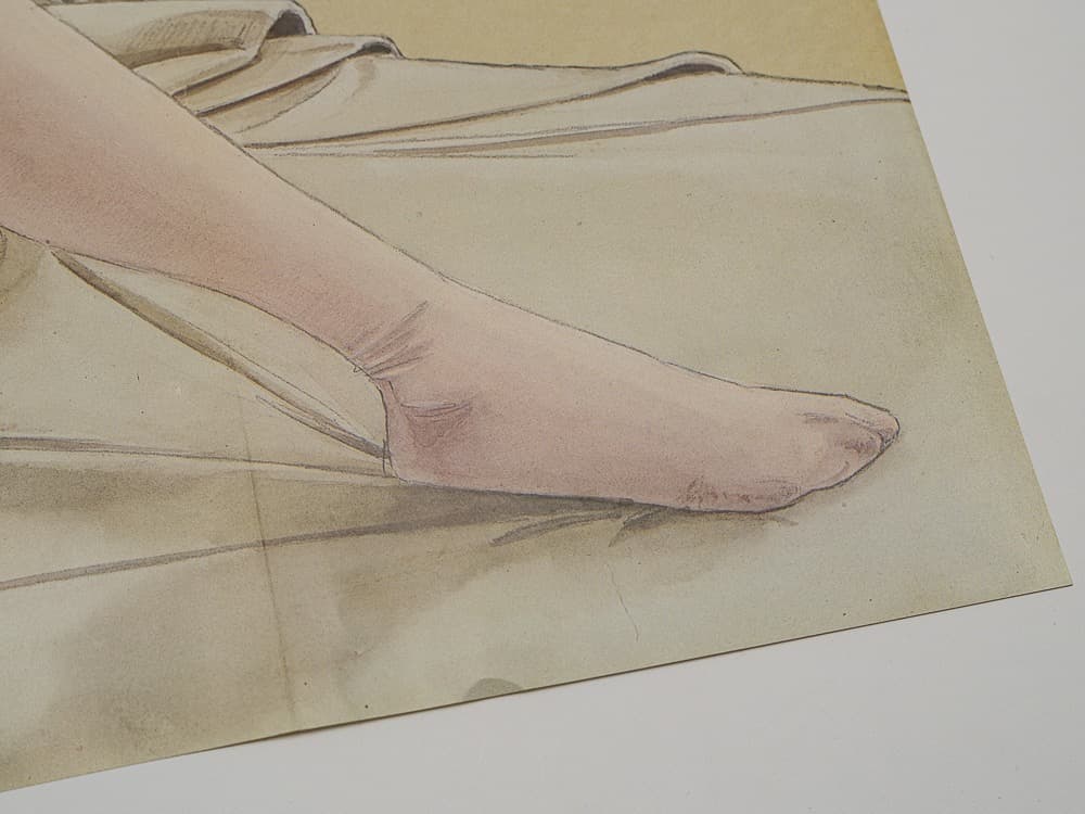 麗しのフォウ・ムラサメ Newtype 61年12月号付録 B2サイズポスター