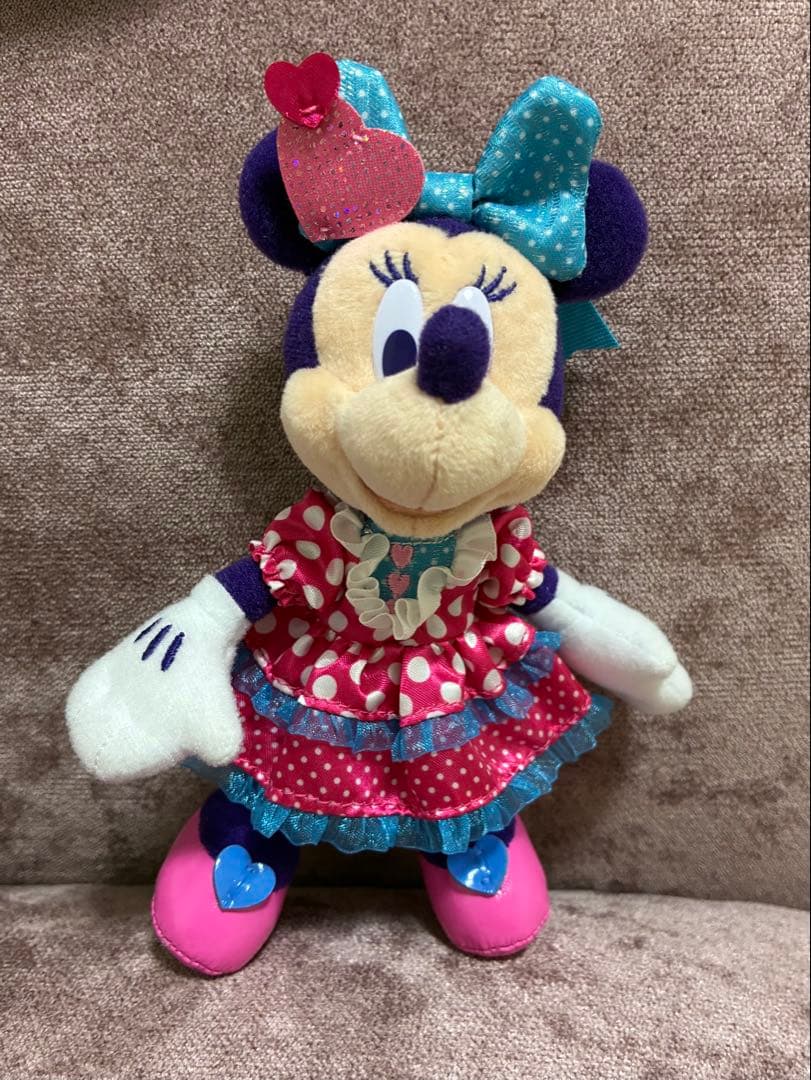ディズニー パルパルーザ ぬいぐるみバッジ ミニー ミニパル ぬいば