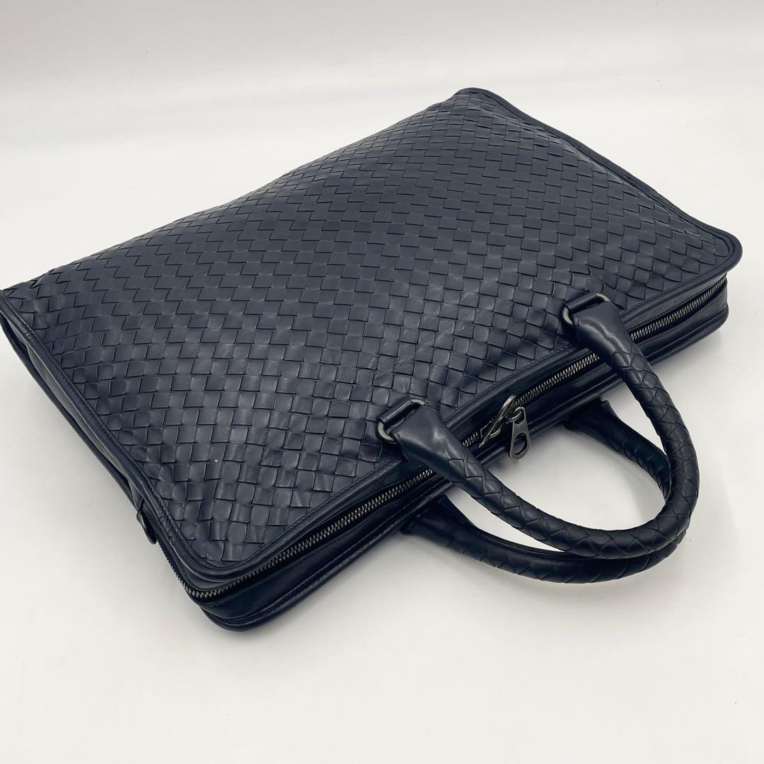 極美品】ボッテガ ヴェネタ イントレチャート 2way ブリーフケースA4可