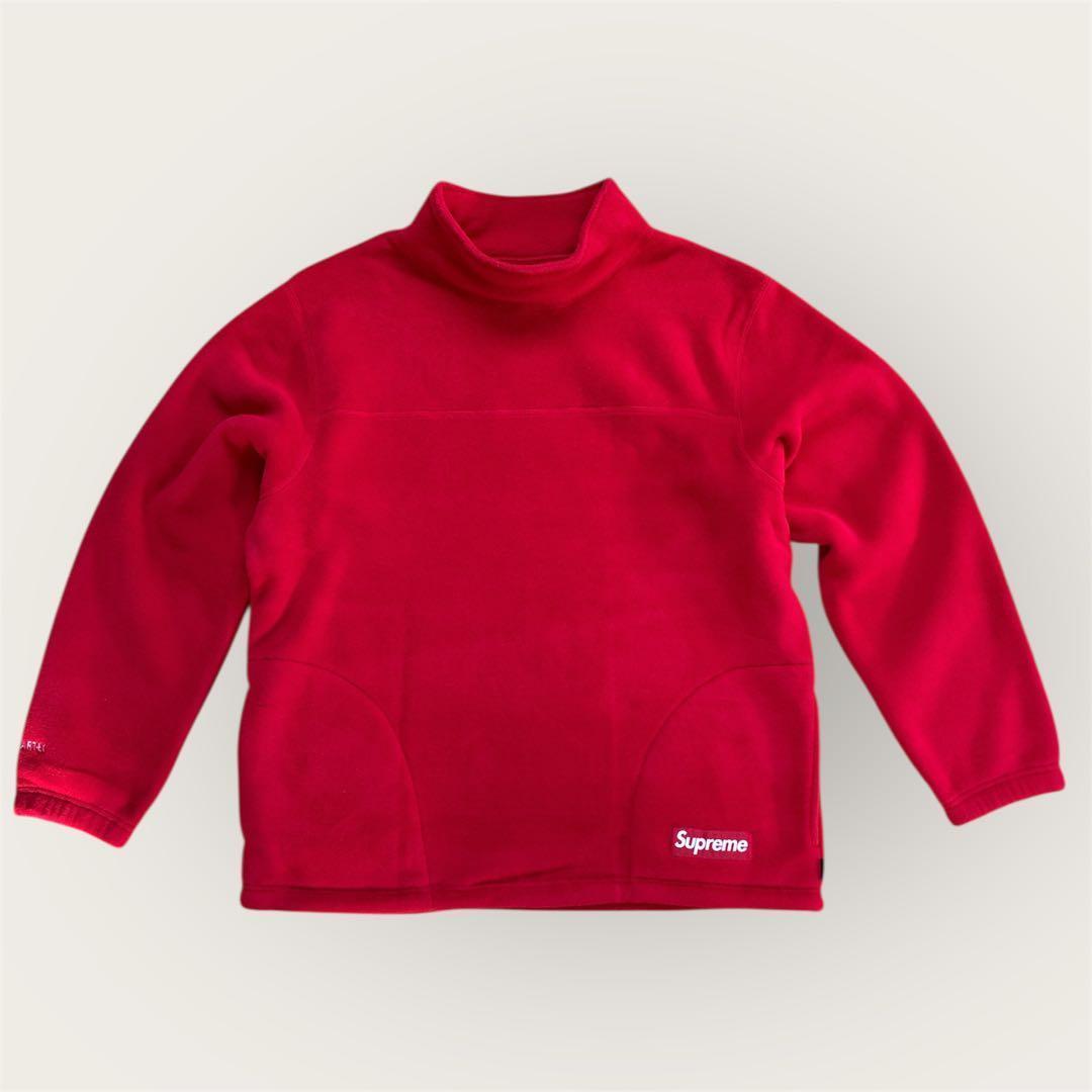 supreme 22AW シュプリーム ボックスロゴ モックネック フリース