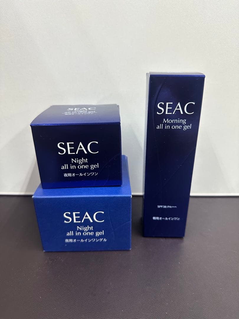 シーク 朝用・夜用オールインワンゲルS 50g 【3点セット】 楽天市場】世田谷自然食品 SEAC (シーク) オールインワン 朝夜セット