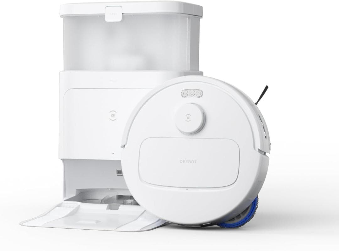 ECOVACS(エコバックス) N30 Pro OMNI ロボット掃除機 DEEBOT N30 PRO OMNI （ブラック）お掃除ロボット（10,000Paの吸引力