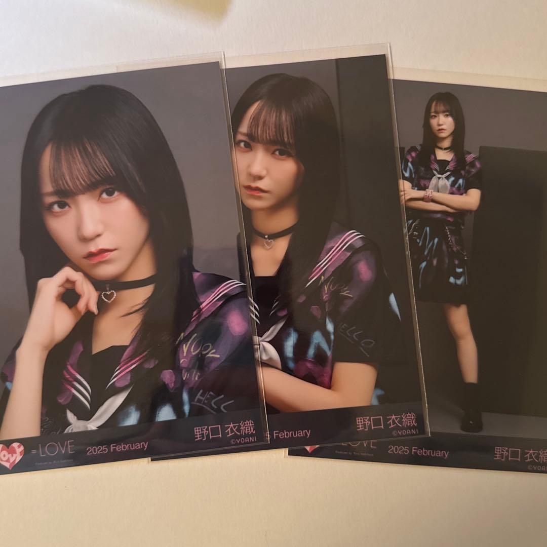 即購入不可】野口衣織 ヤンキー 生写真 コンプ - メルカリ