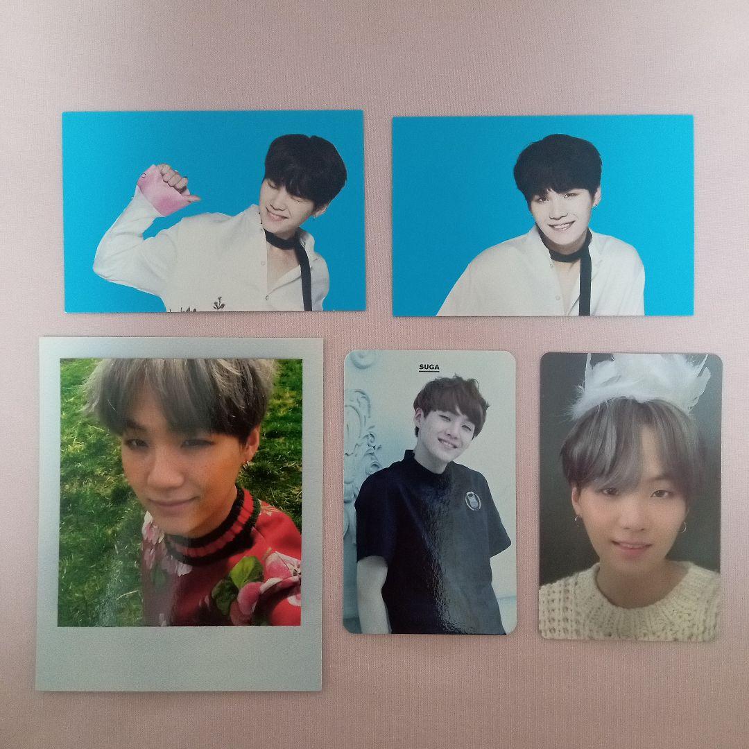 BTS SUGA ユンギ 公式 トレカ ミニフォト ポラロイド 9枚セット