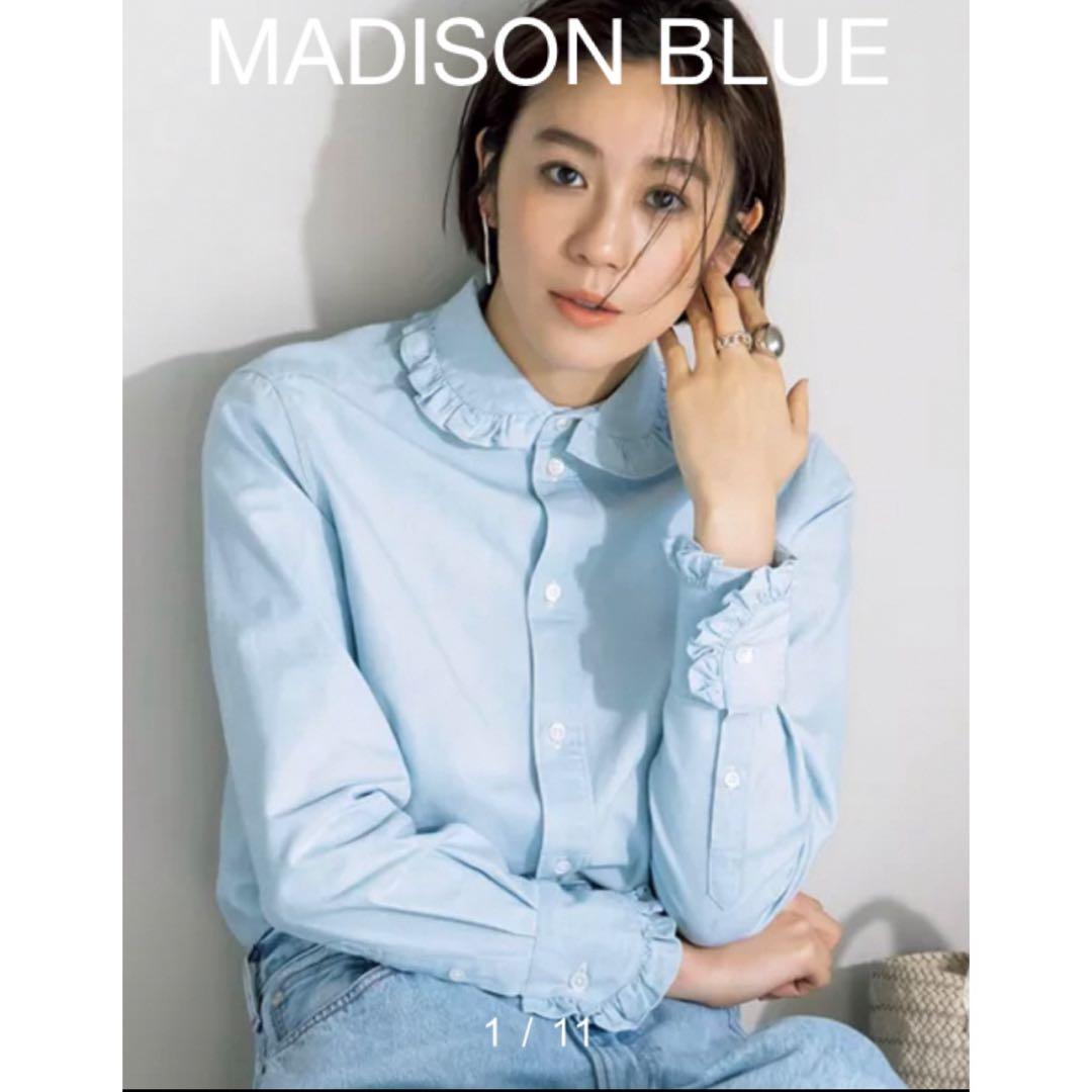 のん様専用‼️新品 MADISONBLUE マディソンブルー フリルシャツ 01