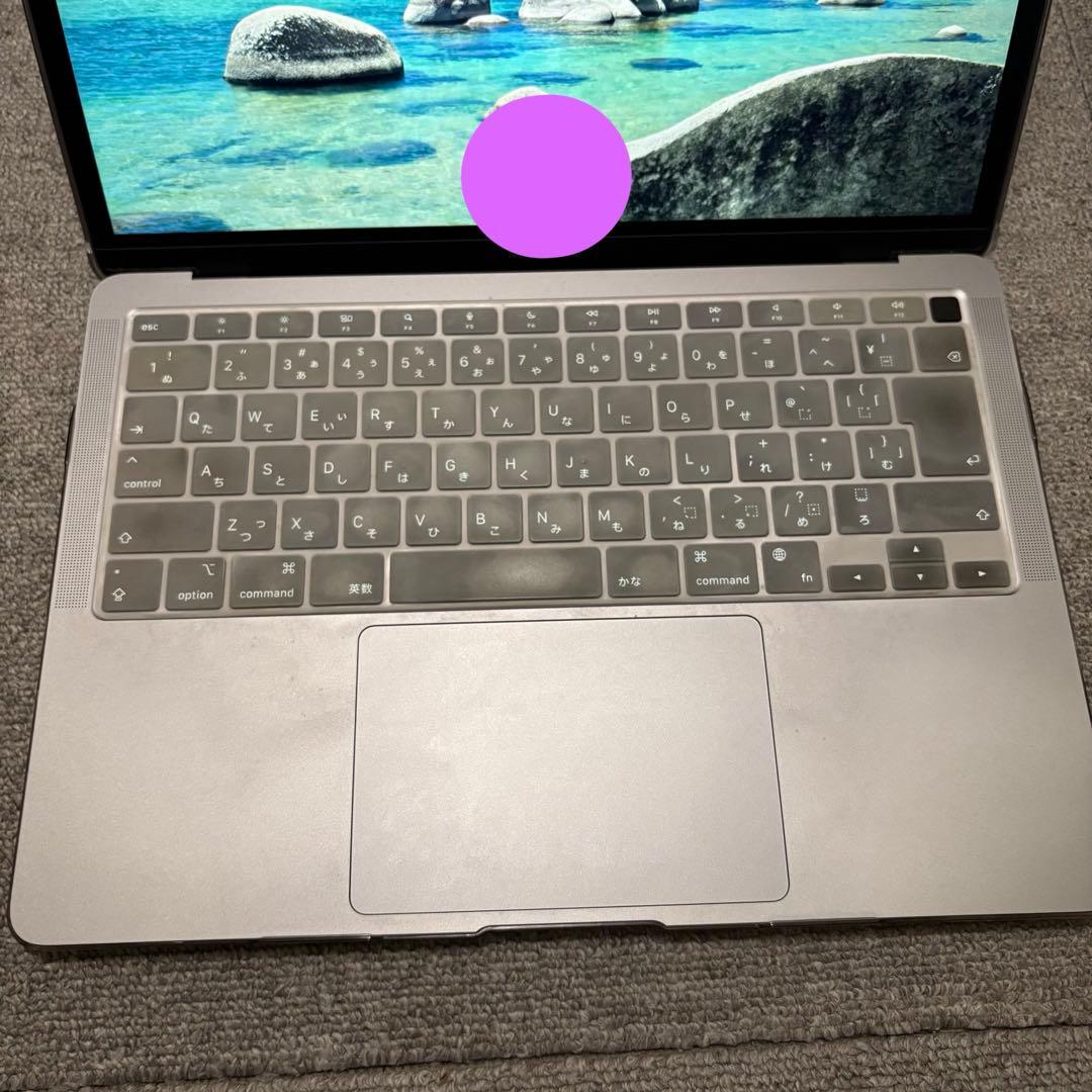 MacBook air M1 2020 8GB/256GB バッテリー97% - メルカリ