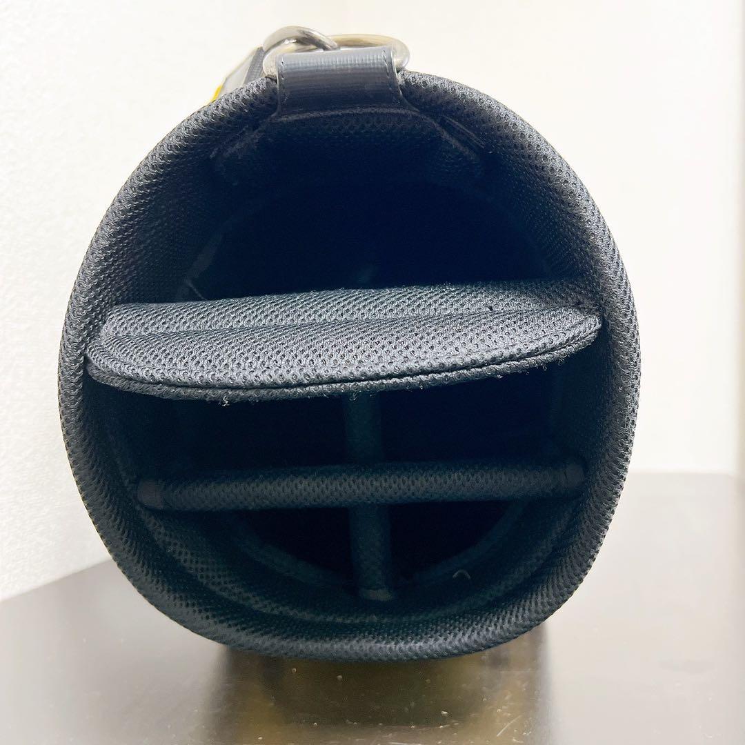 SRIXON スリクソン キャディバッグ 9型 5分割 黄色ゴルフバッグフード