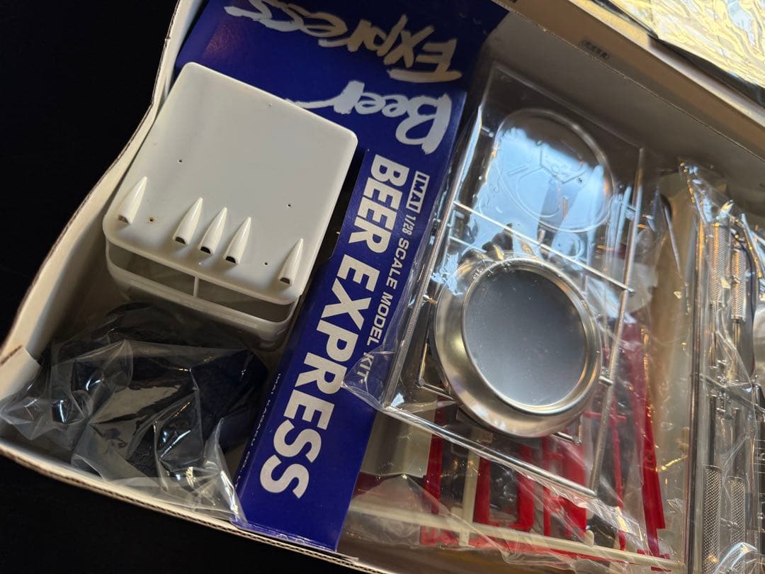 IMAI 1/28 アサヒビール エクスプレス トラック プラモデル 未組立