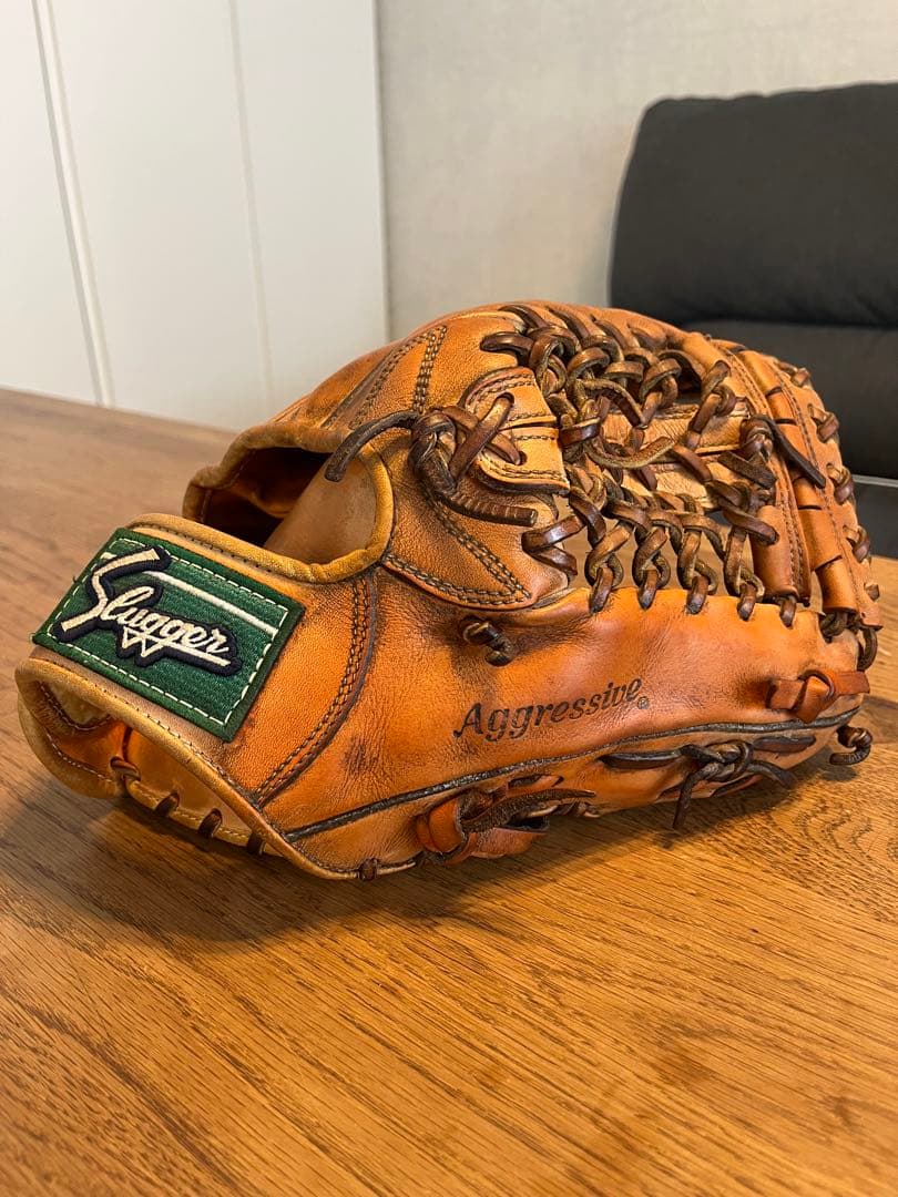 久保田スラッガー　KSN-23SE グローブ 久保田スラッガー KSN-23SE 外野手用 グラブ ヘリ革 交換 メンテナンス