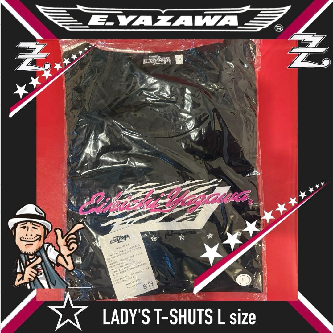 矢沢永吉★E.YAZAWA★LADYS Tシャツゼブラ★Lsize 未開封 矢沢永吉✦E.YAZAWA✦公式ツアーTシャツ✦WHITE✦未開封レア - メルカリ