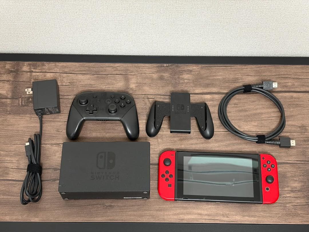 Nintendo Switch 　 本体　周辺機器　プロコン付き 20％OFFクーポンで4,784円】2台セット Nintendo Switch Pro