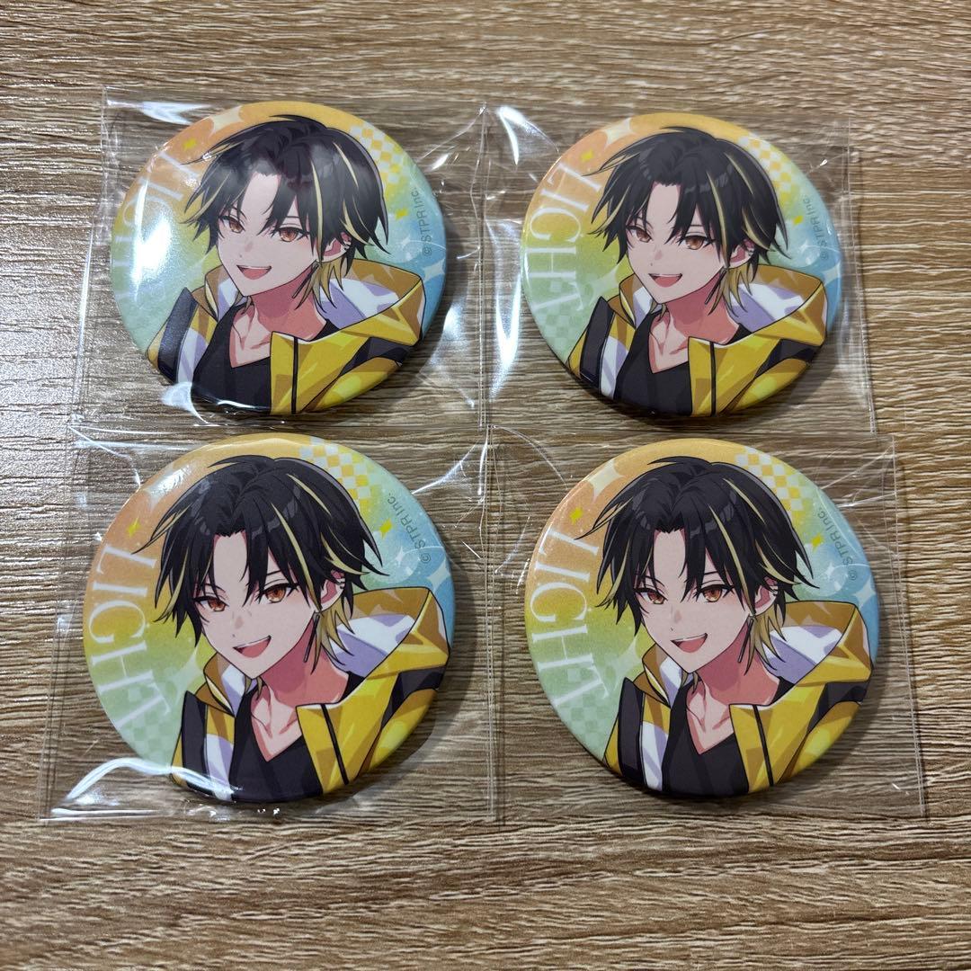 めておら 明雷らいと 缶バッジ 等身4点 - メルカリ
