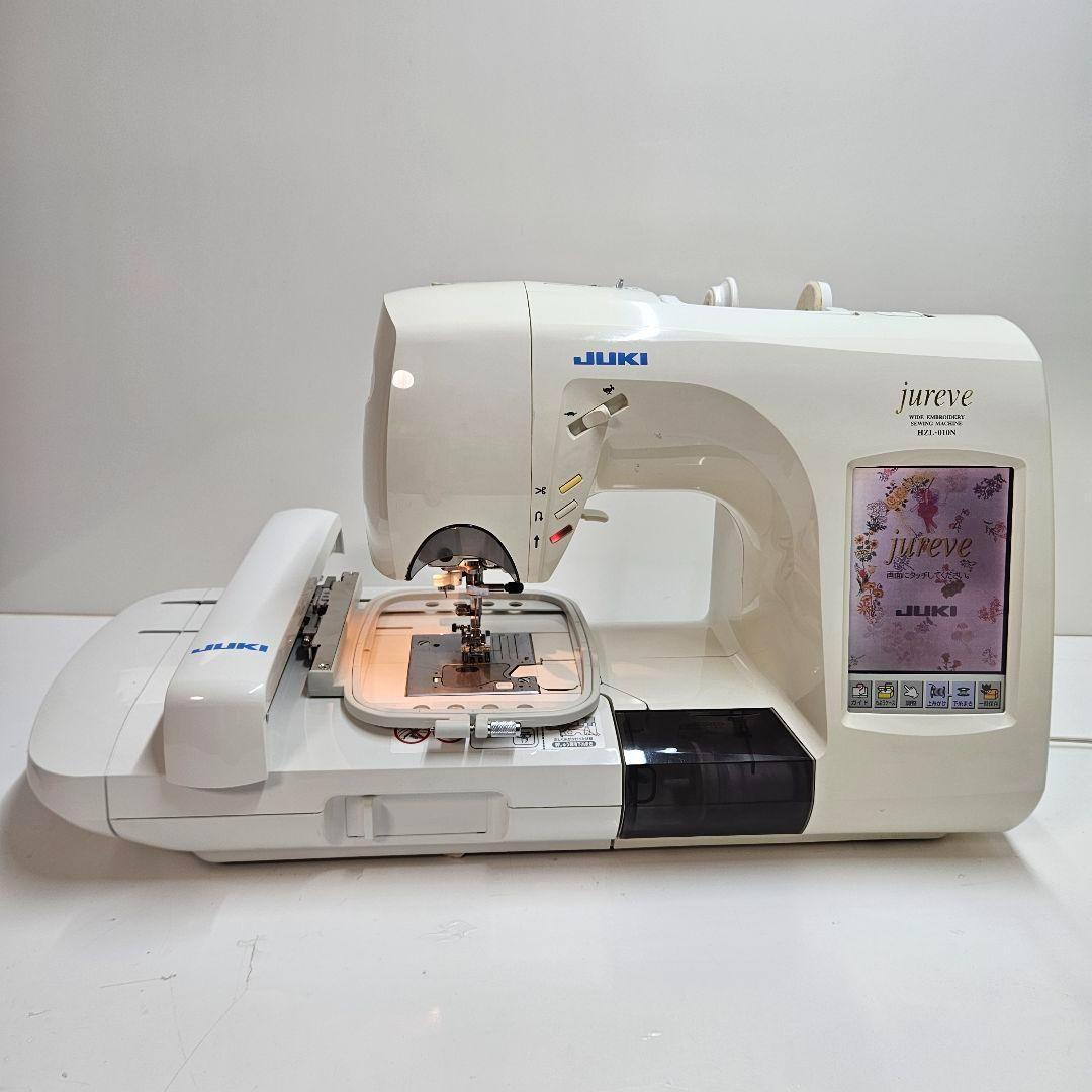 訳あり】最高級 JUKI jureve HZL-010 刺繍ミシン 可動品 - メルカリ