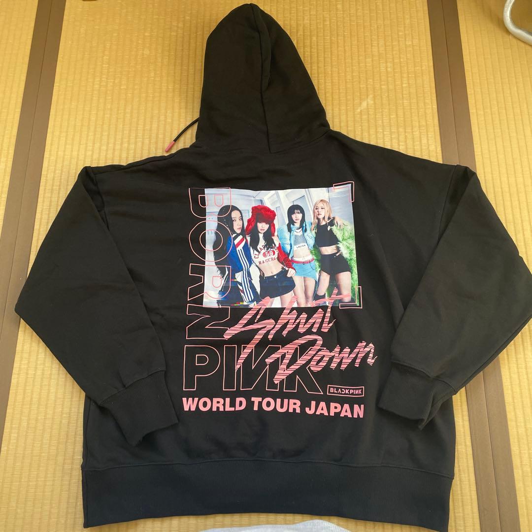 BLACKPINK ワールドツアー日本限定 ブラックピンク スウェットパーカー