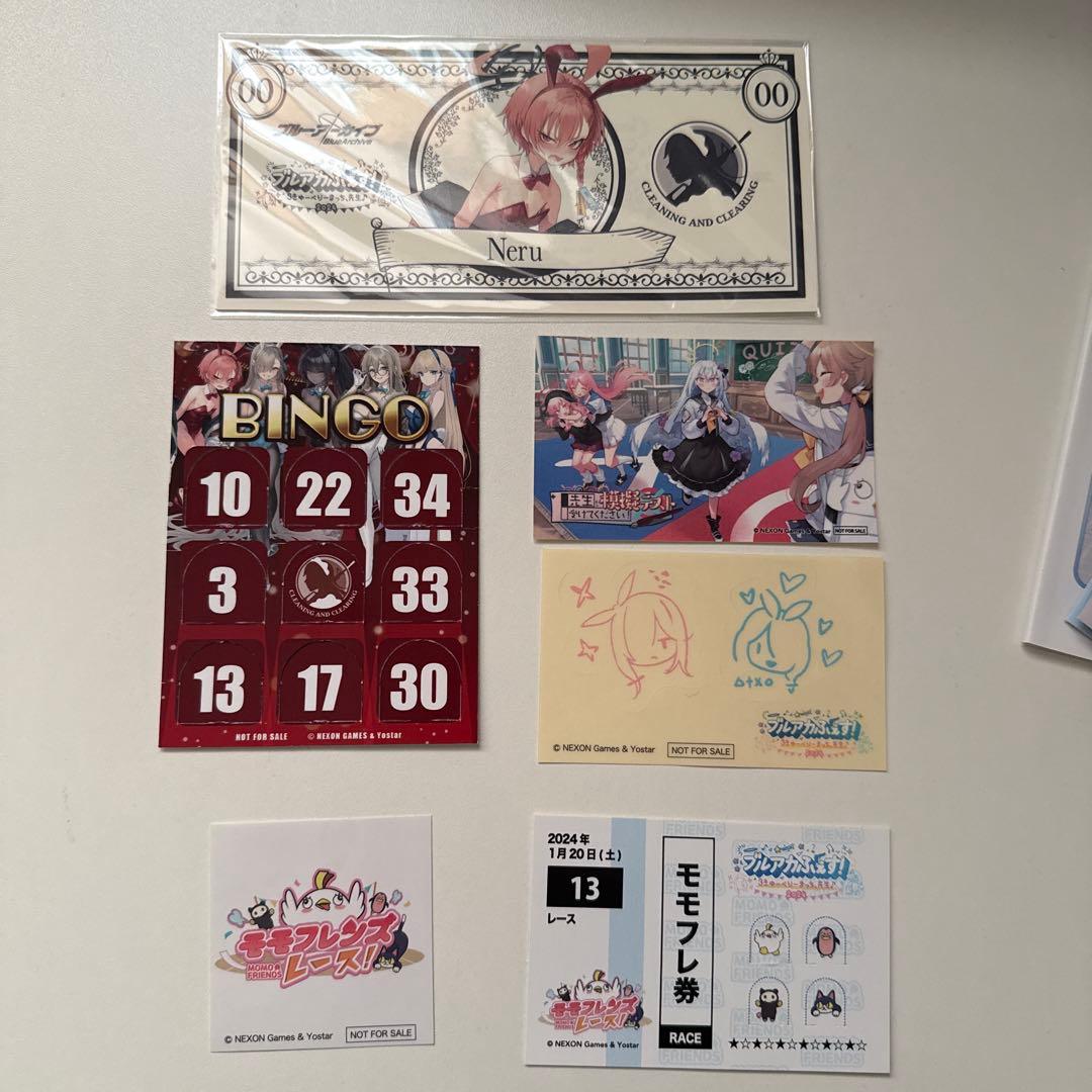 ブルアカふぇす入場特典 3年分セット - メルカリ