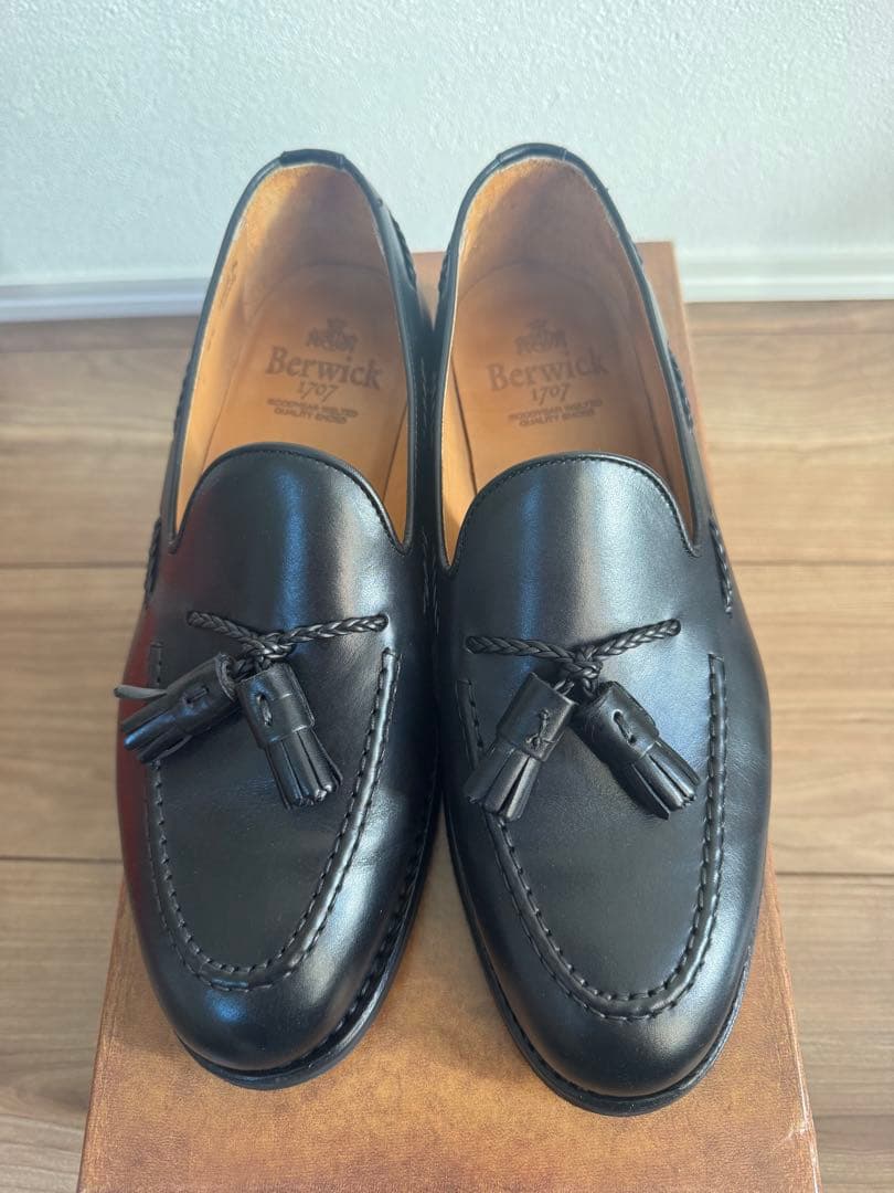 美品 Berwick1707 タッセルローファー 4340BCDA 25.5㎝ - メルカリ