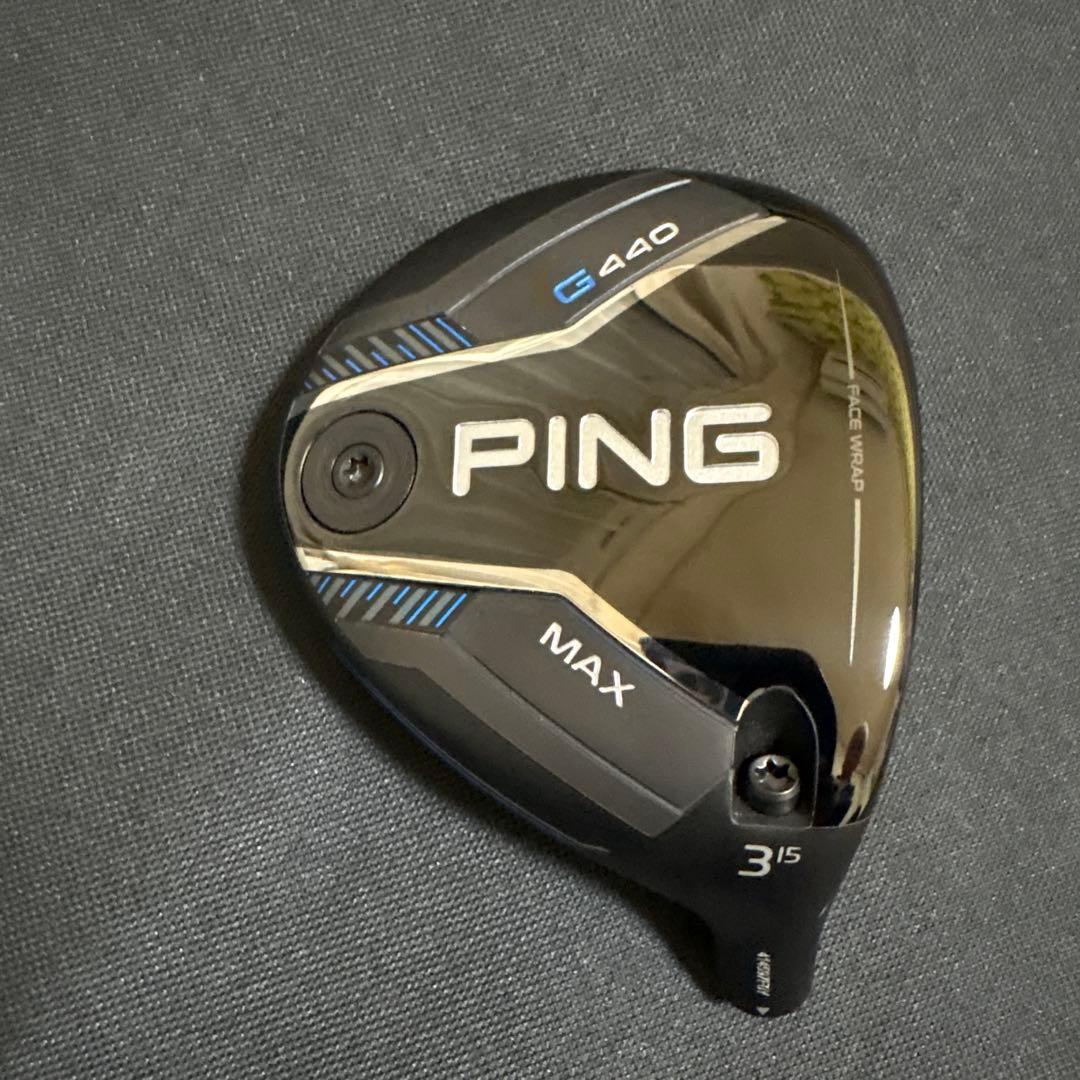 超美品 PING G440 MAX 3W 15度 ヘッド HC付き 日本仕様品 - メルカリ