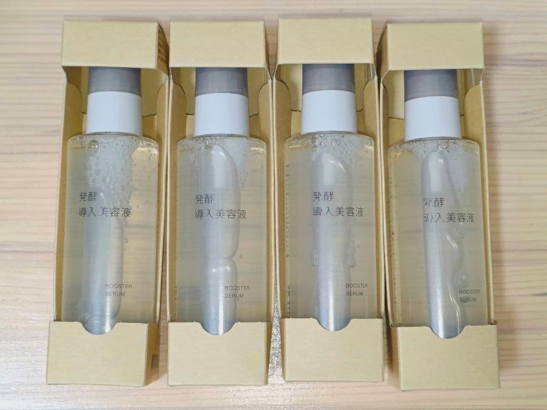 【値下げ】無印良品 発酵導入美容液（100ml）4本セット 無印良品 / 発酵導入美容液の公式商品情報｜美容・化粧品情報はアット