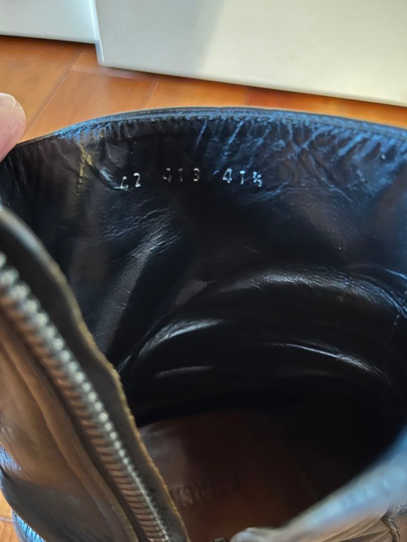 アタッチメント ナッパネビア　サイドジップブーツ　新潟店限定　26.5cm