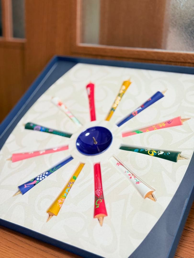 【希少】　非売品　フランクミュラー×京都 中村ローソク　キャンドル12本セット 本物 新品 フランクミュラー×京都 中村ローソク 限定品 WPHH JAPON