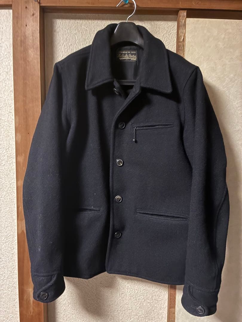 ワコマリア　ウールスポーツジャケット　カーコート　12aw WACKOMARIA《ワコマリア》CAR CLUB JACKET(TYPE-2)(24FW-WMO-BL12
