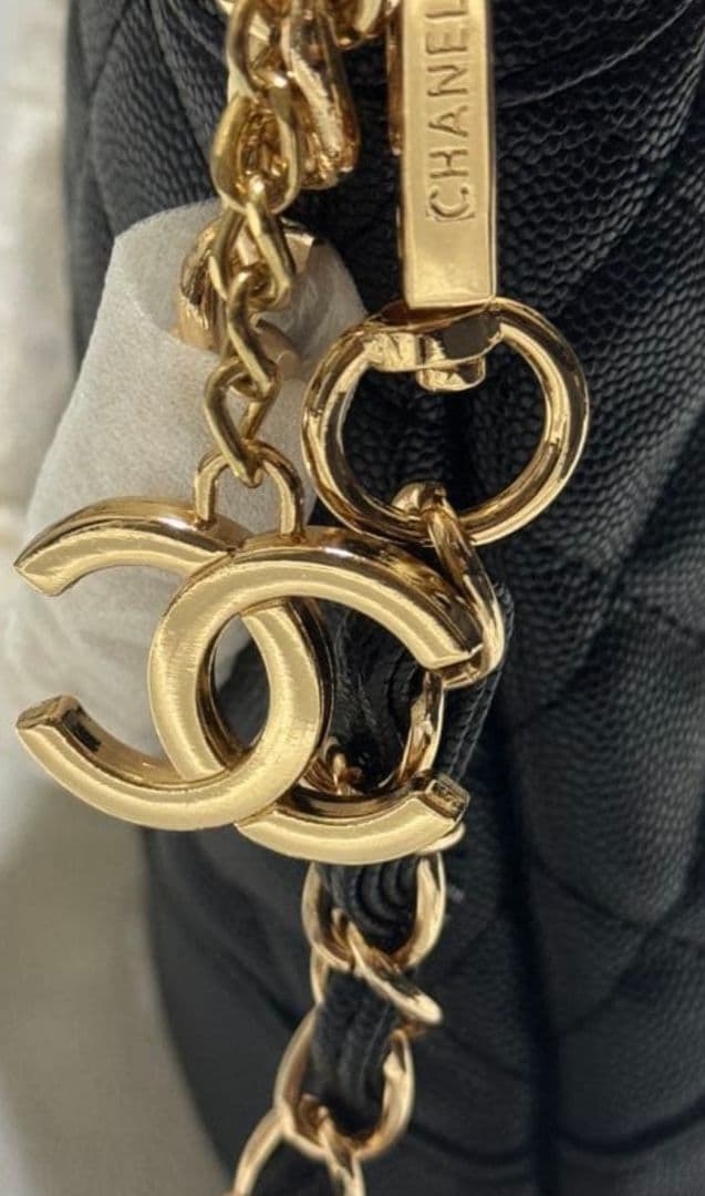 CHANEL ブラック キルティング ミニバッグ ノベルティ - メルカリ