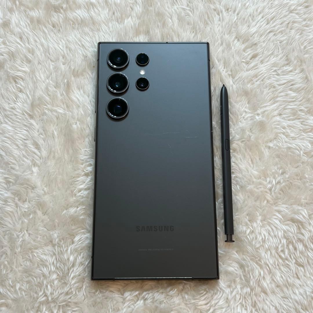 Galaxy S24 ultra 1TB チタニウムブラック a05 - メルカリ