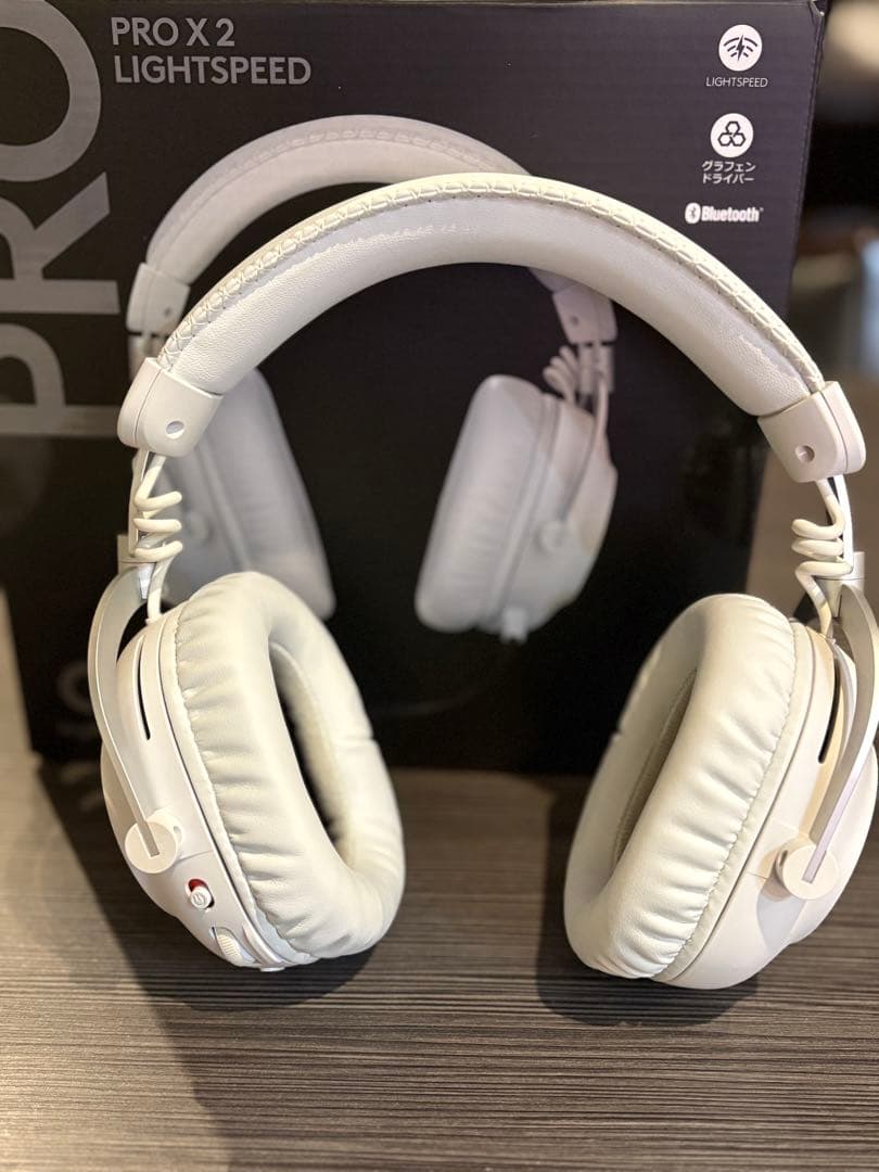 Logitech PRO X 2 LIGHTSPEED ホワイト Amazon.com: Logitech G PRO X 2 Lightspeed Wireless Gaming Headset