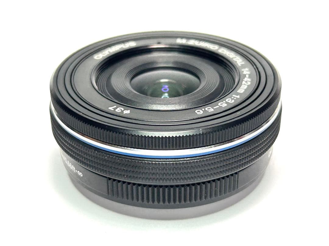 OLYMPUS 14-42mm f3.5-5.6 EZ 【動作品】ブラック749