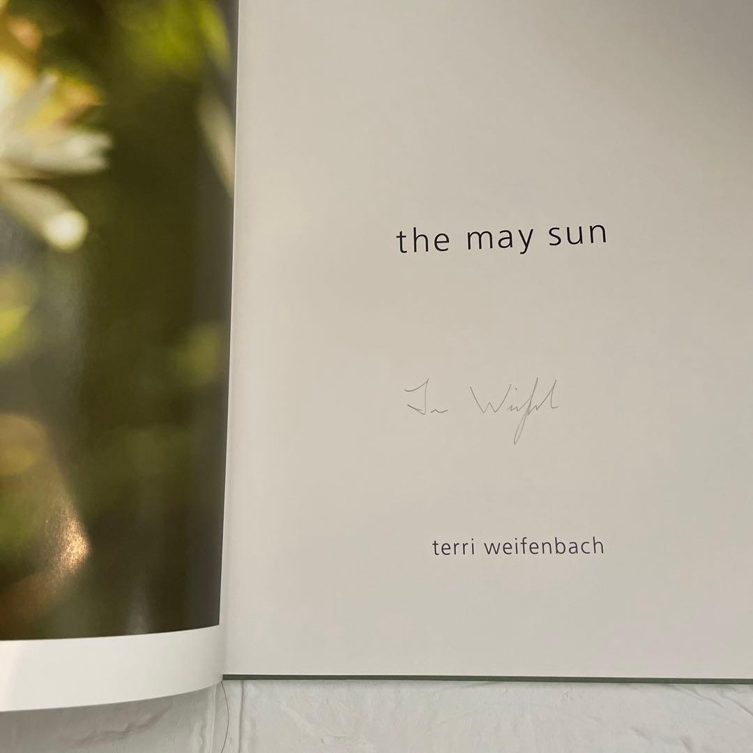 【希少本】テリ・ワイフェンバック 写真集 「The May Sun」 サイン入り