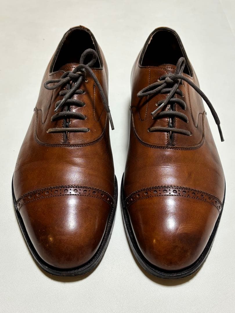 Edward Green キャップトゥ202ラスト UK6.5 E ブラウン Edward Green キャップトゥ202ラスト UK6.5 E ブラウン - メルカリ