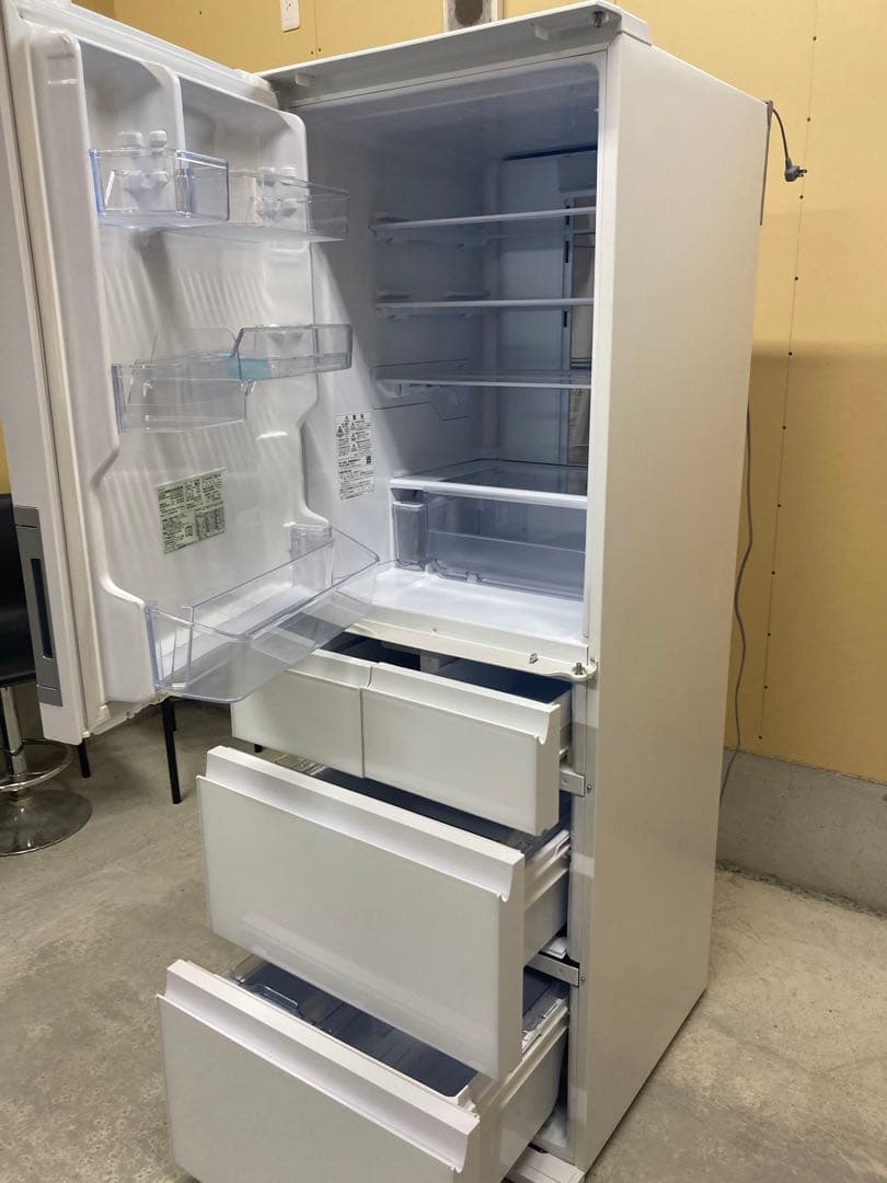 美品 どっちもドア SHARP シャープ 冷蔵庫 SJ-G451H-W 412L - メルカリ