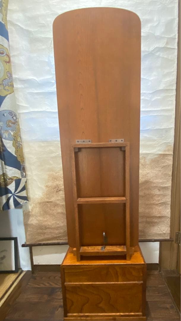 欅ケヤキ 姿鏡台