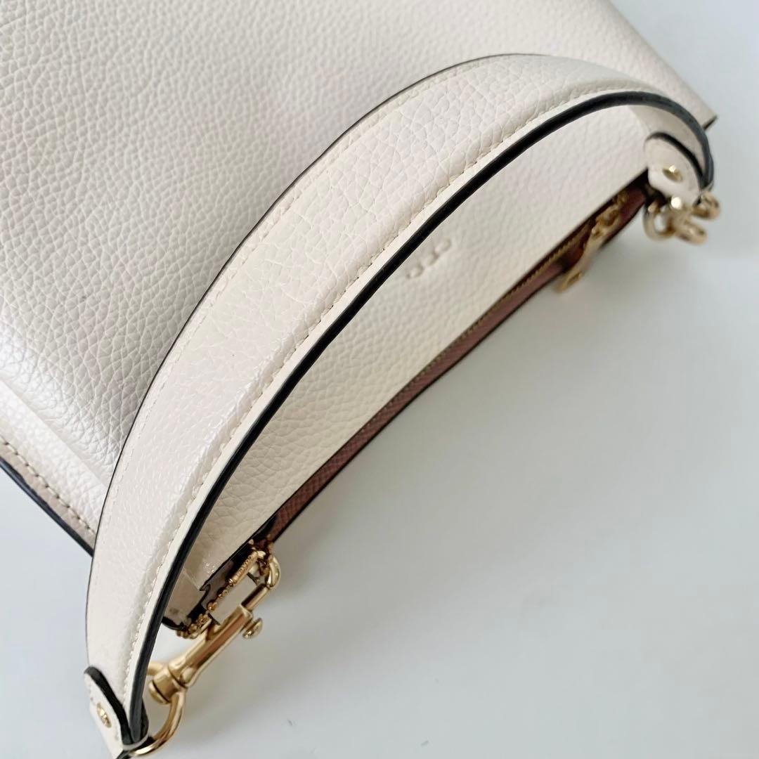 COACH】コーチ モリー バケットバッグ アイボリー ホワイト 2way