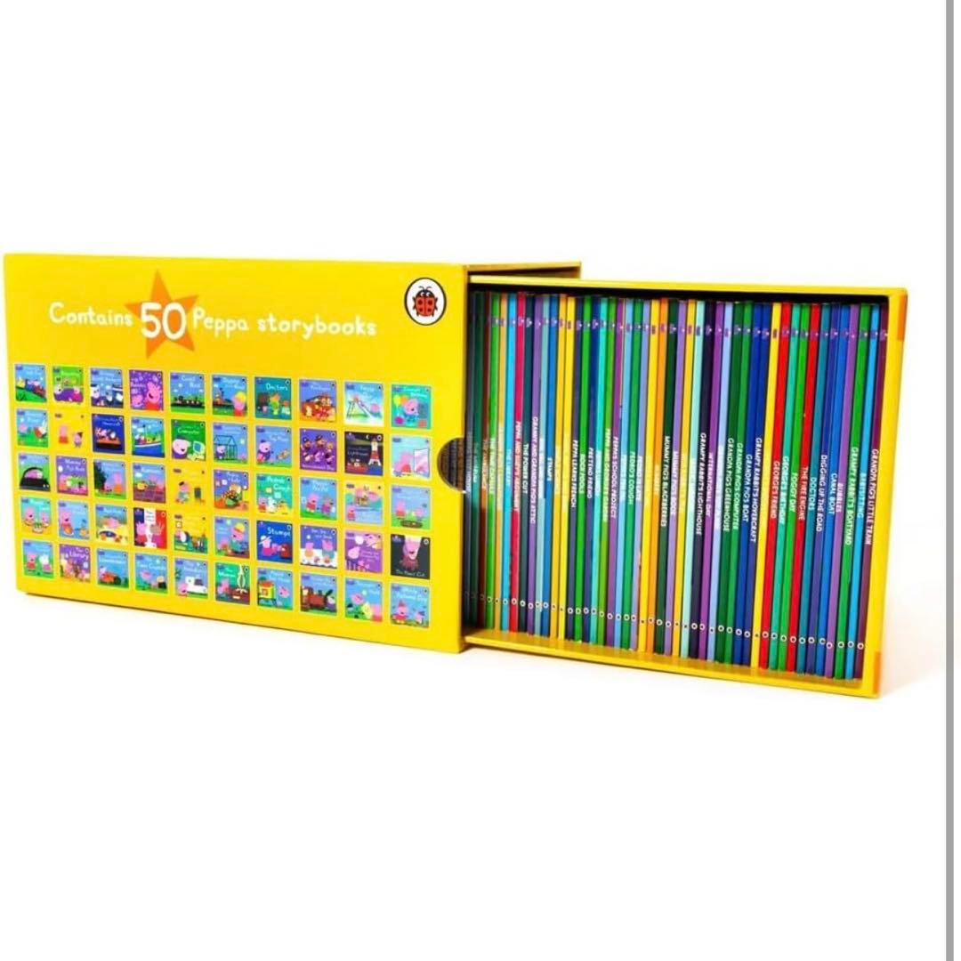 Peppa Pig 100冊まとめ ミニ絵本50冊コンプリートセット