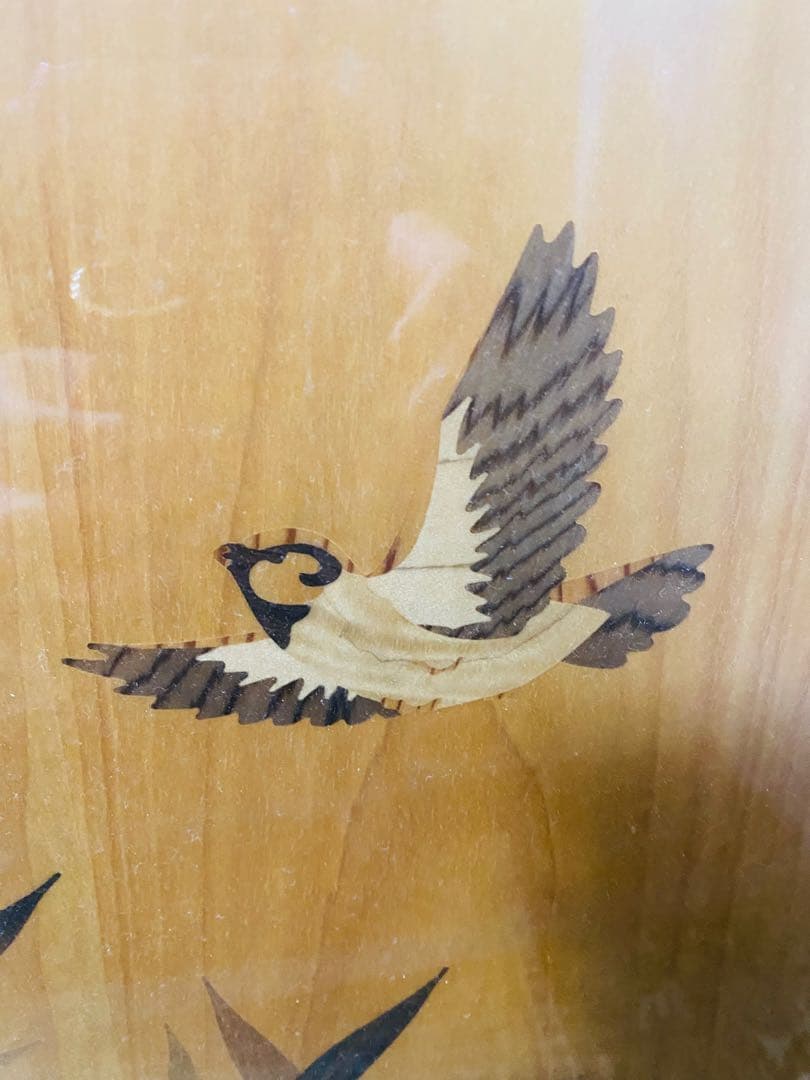 朴木立堂 富山木象嵌(ぞうがん) 額装