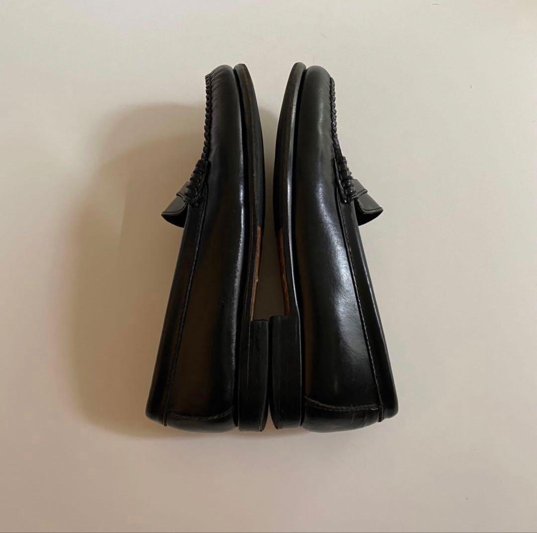 G.H.BASS ローファー US6ブラック 23.5