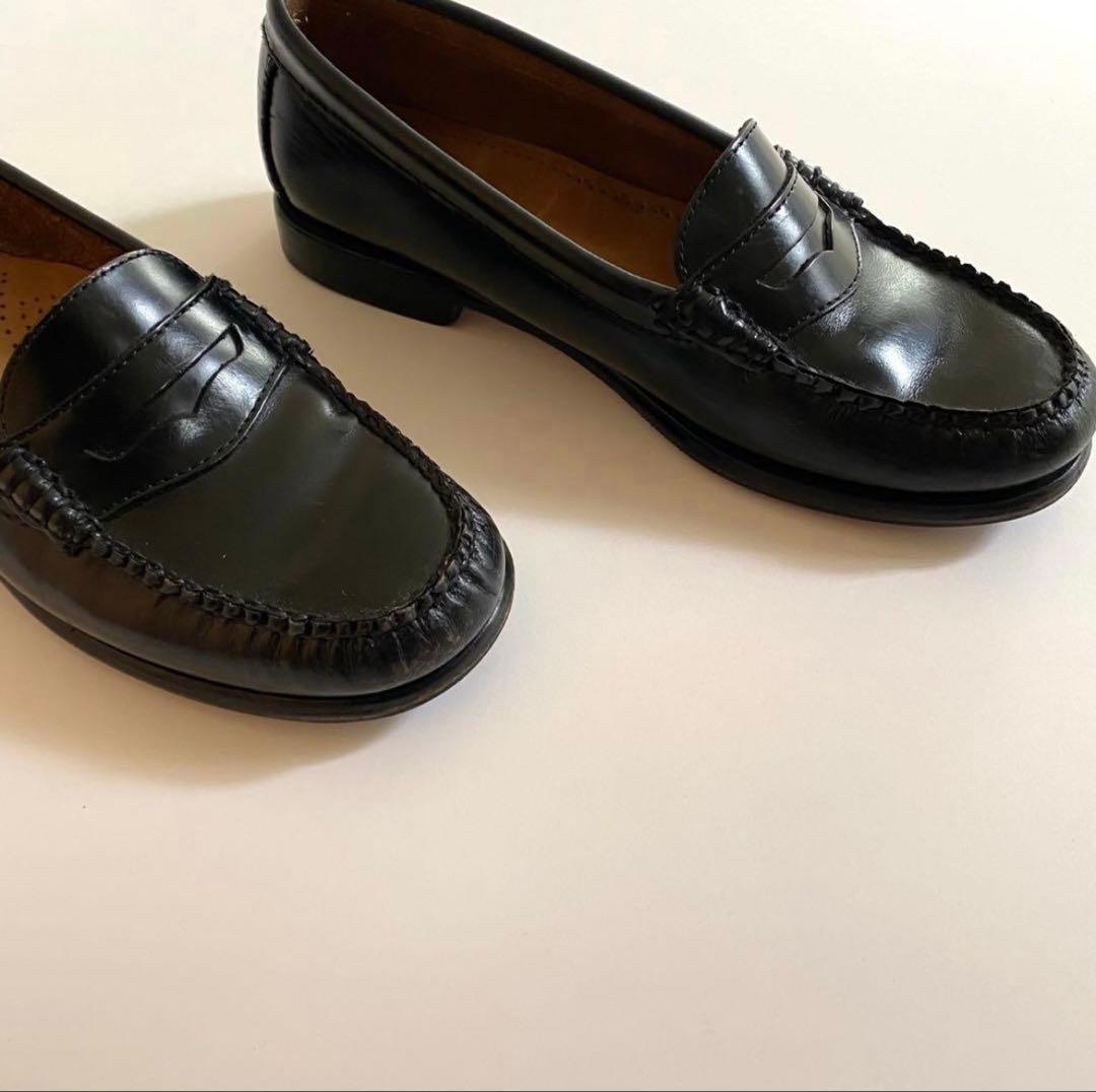 G.H.BASS ローファー US6ブラック 23.5