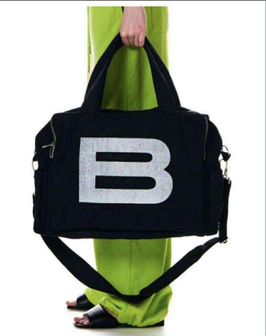 BEEDEN BIG B LOGO BAG black