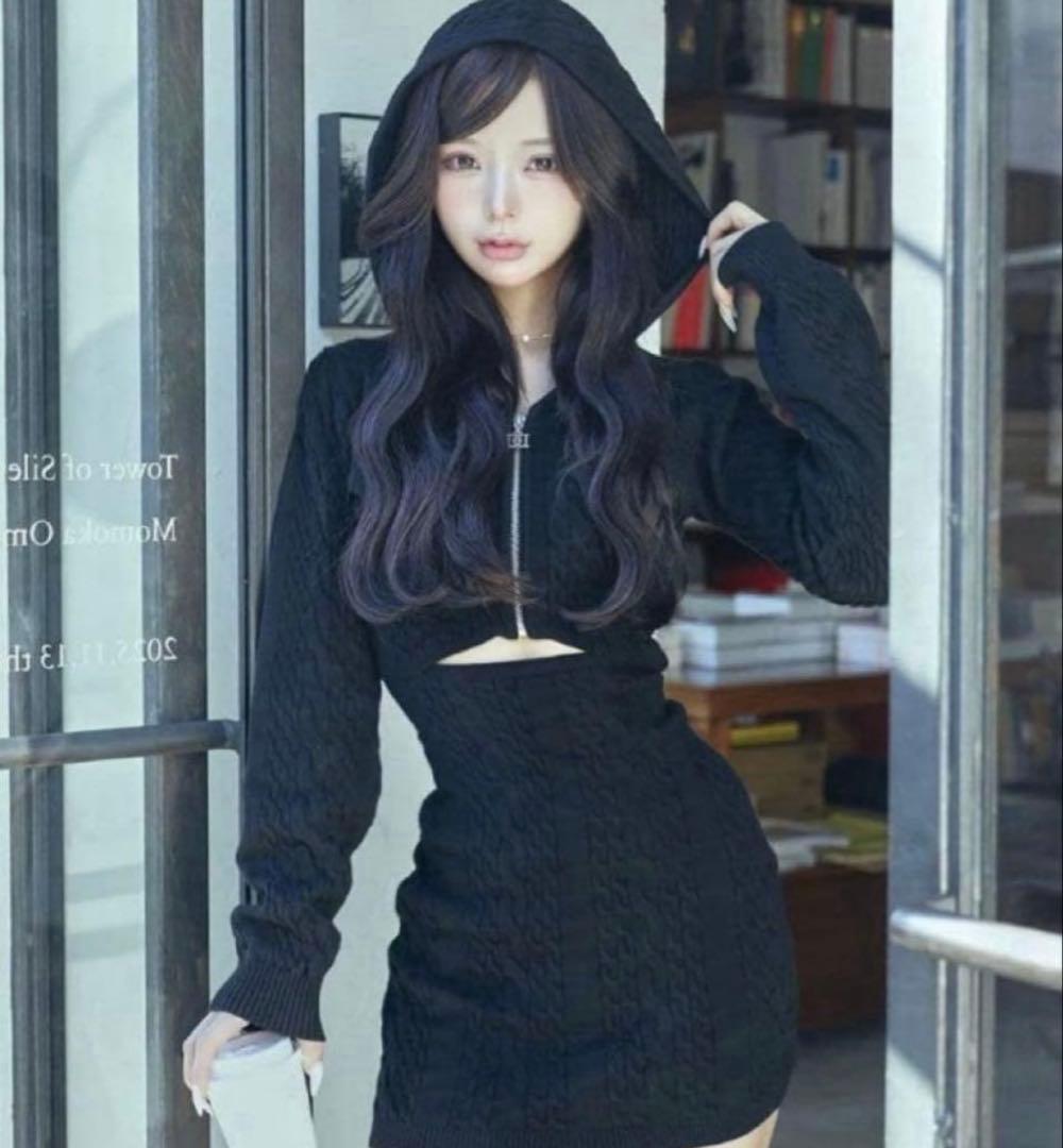 Darich ダーリッチ オープンケーブルニットミニワンピース FL オープンケーブルニットミニワンピース – Darich (ダーリッチ)