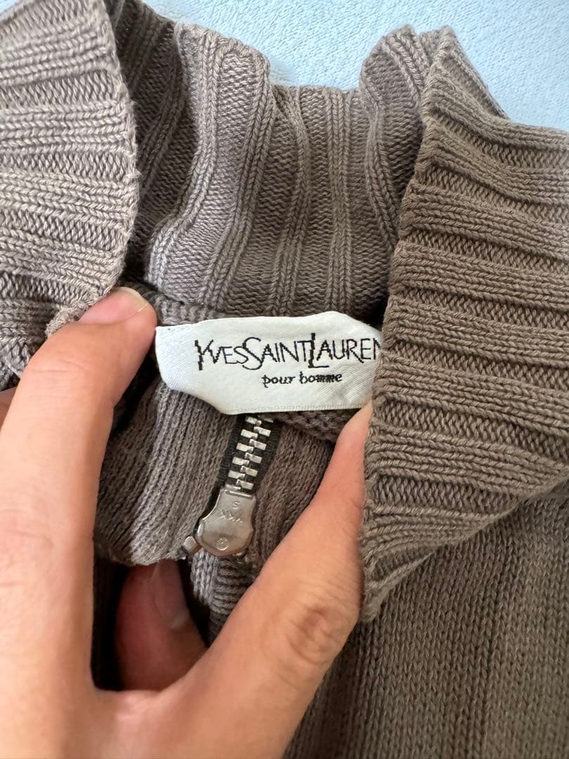 サンローラン ドライバーズニット ysl - メルカリ