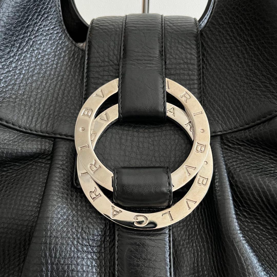 ✨美品✨ブルガリ ショルダーバッグ チャンドラ 黒 トートバッグ